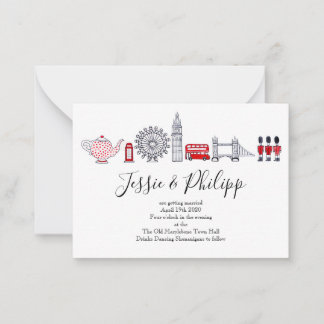 Invitación de boda personalizada