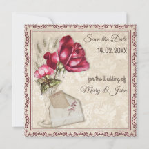 Invitación de boda personalizada
