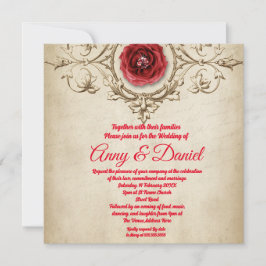 Invitación de boda personalizada