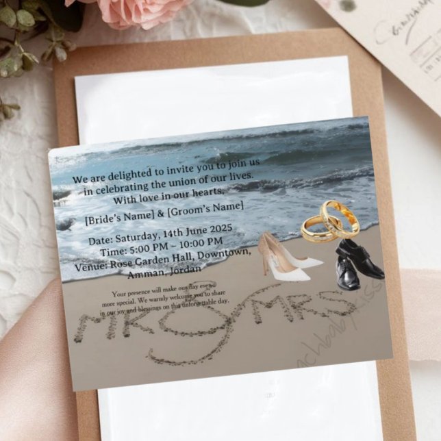 Invitación de Boda Personalizada Elegante - P pers (Subido por el creador)