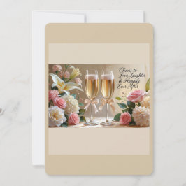 Invitación de Boda Personalizada-Feliz para Siempr