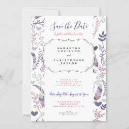 Invitación de boda Personalizada para guardar la f