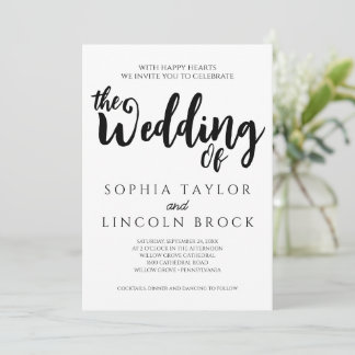 Invitación de Boda Plantilla 4