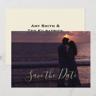 Invitación de boda plantilla simple personalizada 