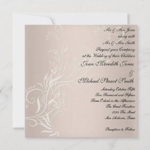 Invitación de boda popular