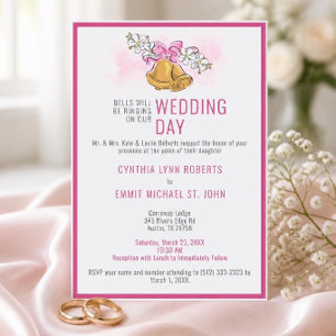 Invitación de boda Pretty Bells