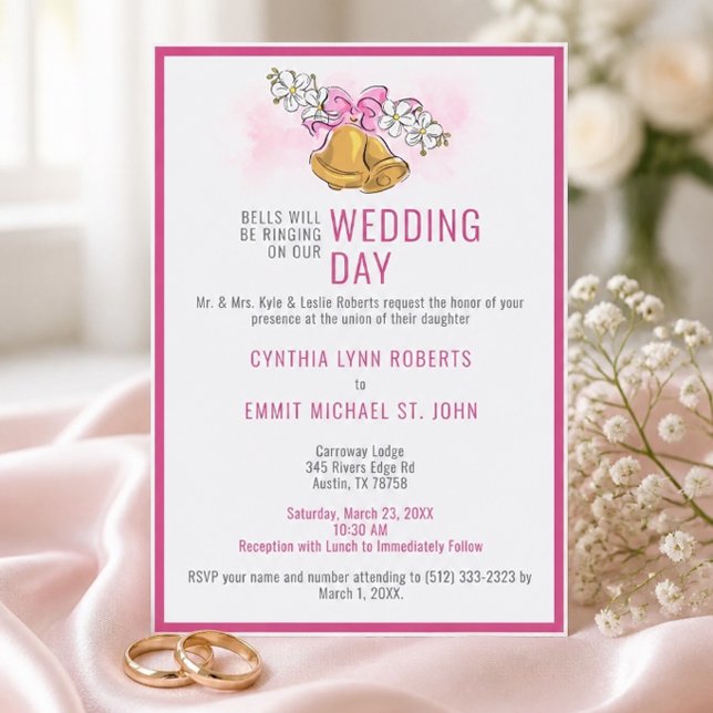 Invitación de boda Pretty Bells (Subido por el creador)