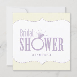 Invitación de boda Ring Bridal Shower