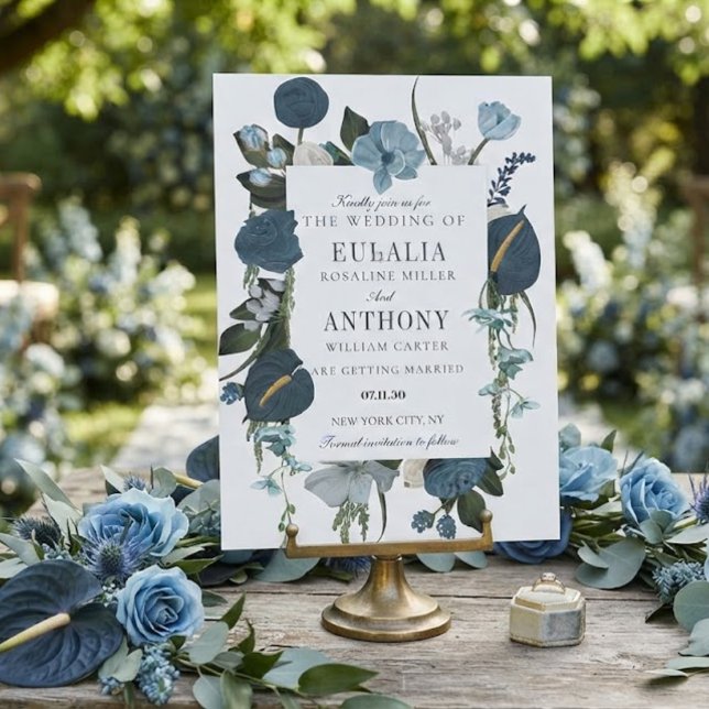 Invitación de boda romántica elegante (Subido por el creador)