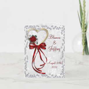 Invitación de Boda Rosa Romántica, Diamantes y Cin