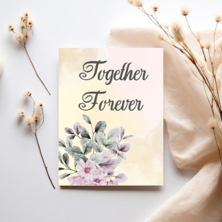 Invitación de Boda Rosa y Amarillo Claro Juntos Pa