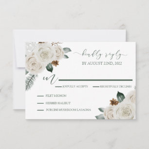 Invitación de boda RSVP