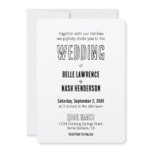 Invitación de boda rústica boho de granero