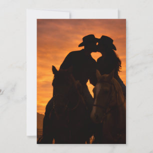 Invitación de Boda Rústica del Oeste