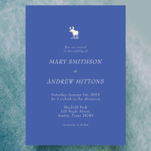 Invitación de boda rústica elegante