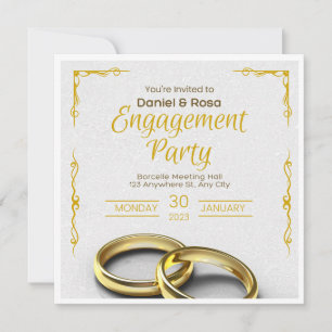 invitación de boda Save The Dates