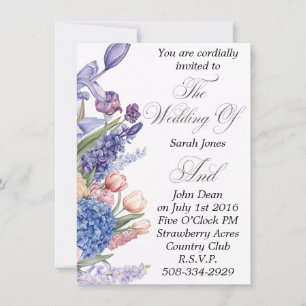 invitación de boda sencilla
