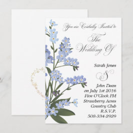 invitación de boda simple