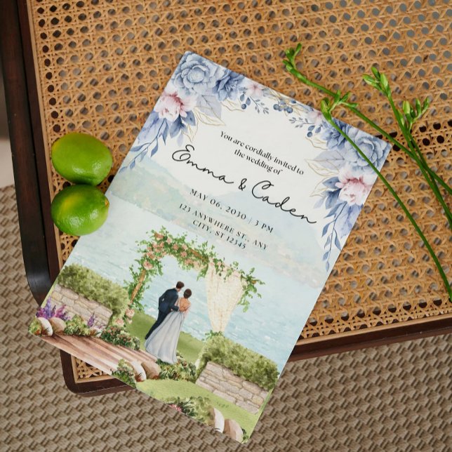 Invitación de boda soñadora (Subido por el creador)