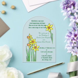 Invitación de boda Sueño de Narciso