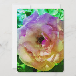 INVITACIÓN DE BODA Tarjeta plana HERMOSA DE ESTILO