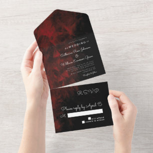 Invitación de Boda Todo en Uno