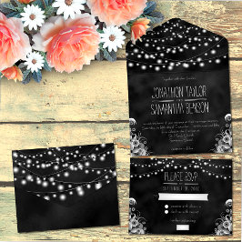 Invitación de Boda Todo en Uno