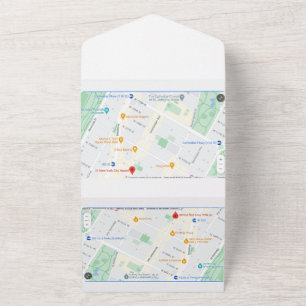 Invitación de Boda Todo en Uno