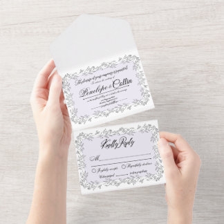 Invitación de Boda Todo en Uno Inspirada en Bridge