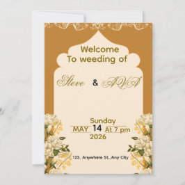 Invitación de boda ultra suave: minimalista y deli