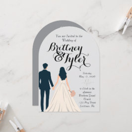 Invitación de boda Until Forever-Brittney