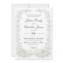 Invitación de boda verde salviaInvitación de jardí