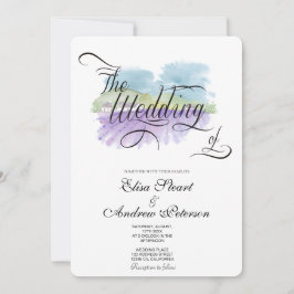 Invitación de boda viñedo toscano