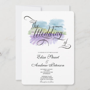 Invitación de boda viñedo toscano