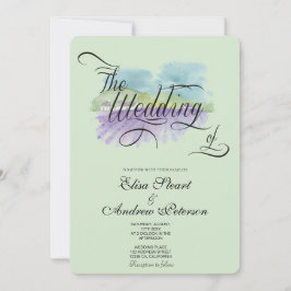 Invitación de boda viñedo toscano