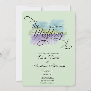 Invitación de boda viñedo toscano