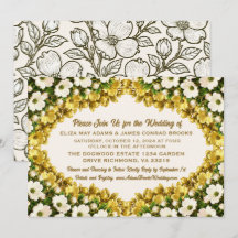 Invitación de boda Virginia Dogwood