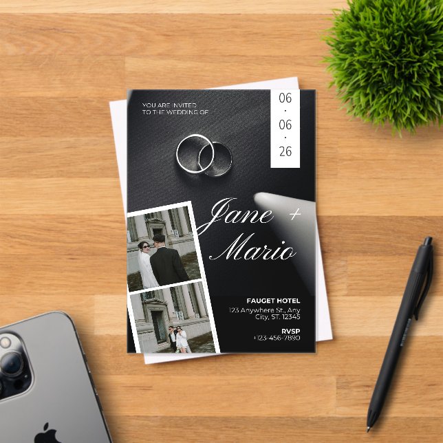 INVITACIÓN DE BODAS 2026 (Insitu (Tarjeta de Invitación))