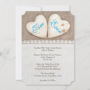 Invitación de bodas de bodas de lazo y bofetada rú
