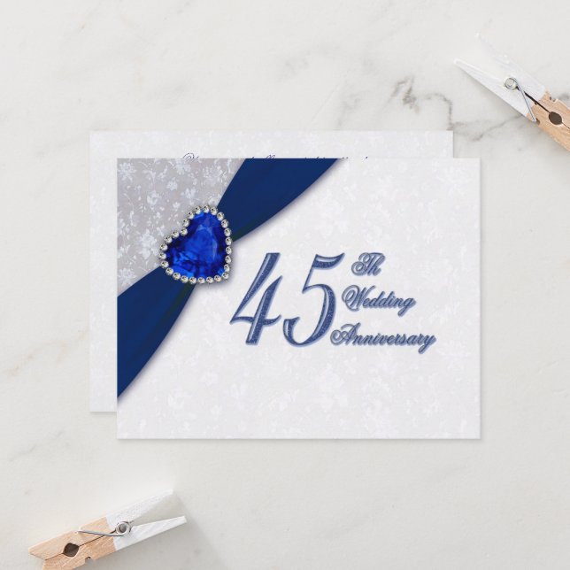 Invitación de bodas de Damasco número 45 (Anverso/Reverso In Situ)