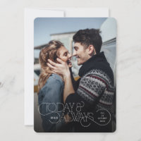Invitación de bodas de hoy y siempre