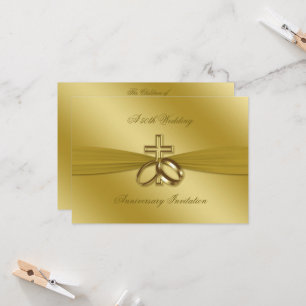 Invitación de Bodas de Oro Religiosas por 50 Anive