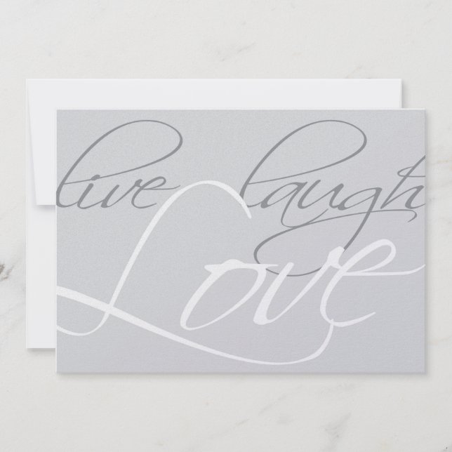 Invitación de Bodas de Plata (Anverso)