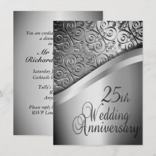 Invitación de Bodas de Plata