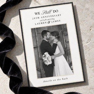 Invitación de Bodas de Plata por 25 Aniversario de