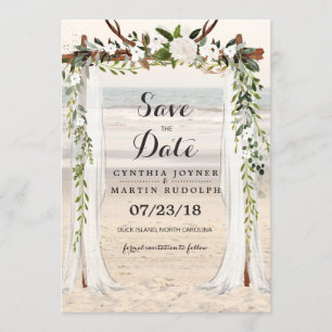 Invitación de bodas de Save the Date de Arbor de P