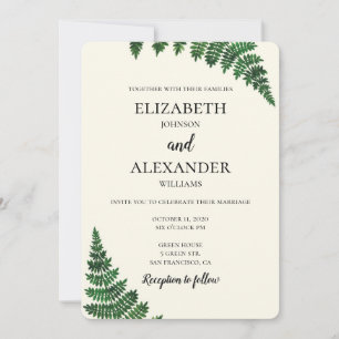 Invitación de bodas de verano. Invitación al helec