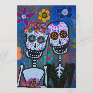 INVITACIÓN DE BODAS DÍA DE MUERTOS