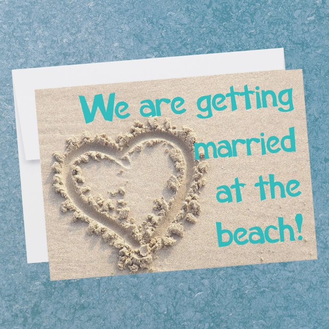 Invitación de bodas en la playa (Subido por el creador)