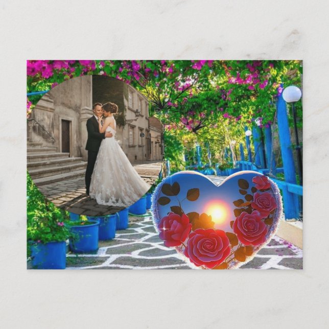 Invitación de bodas para una buena noche. (Anverso)